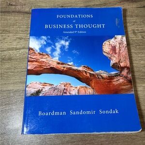 Foundations of Business Thought Textbook